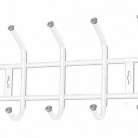 Настенная вешалка с 5–6 крючками